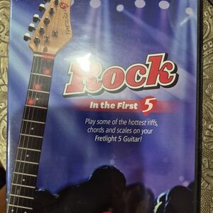 Fretlight Rock in the First 5 DVD. More Included. Tested and Working.